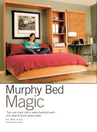 Murphy Bed - Handyman Club of America