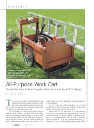 All-Purpose Work Cart - Handyman Club of America