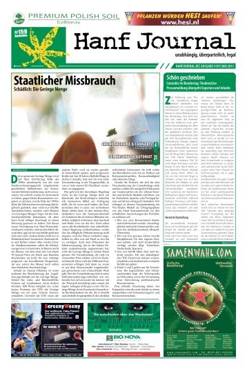 Staatlicher Missbrauch - Hanfjournal