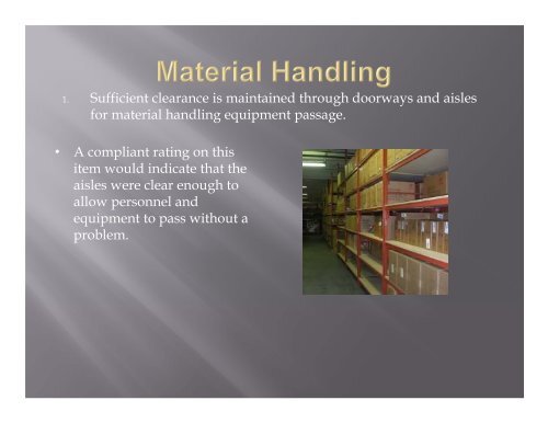 Material Handling