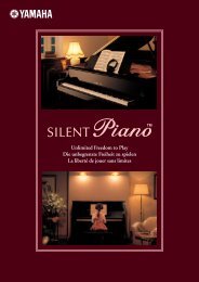 Silent piano
