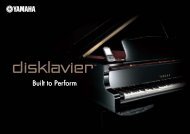 Built to Perform - Pianos Hanlet
