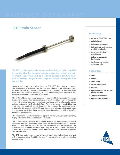 EFO Strain Sensor