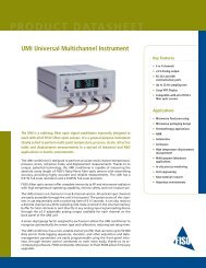 UMI Universal Multichannel Instrument