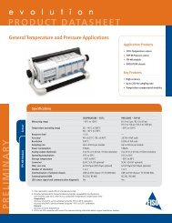 General Temperature and Pressure Applications