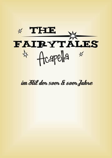 Fairytales Infomappe (pdf) - Hannover Locations