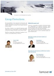 Group Protection - Hannover Re