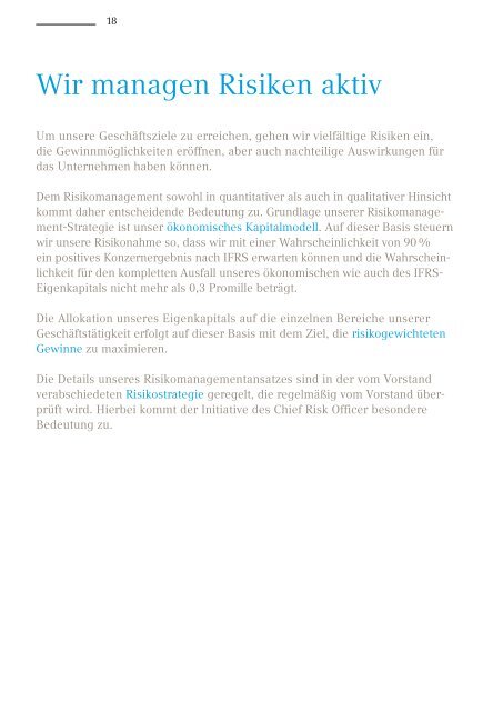 Strategie-Broschüre PDF - Hannover Rück