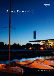 Annual Report 2010 - Hannover Re
