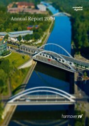 Annual Report 2009 - Hannover Re