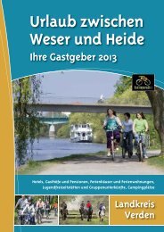 Gastgeberverzeichnis Verden - Hannoveraner Verband