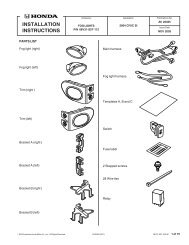 2004 Civic Si Fog Lights - Fichier PDF