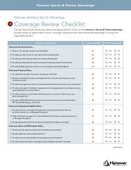 Amateur Sports Customer Risk Review Checklist 114-1241