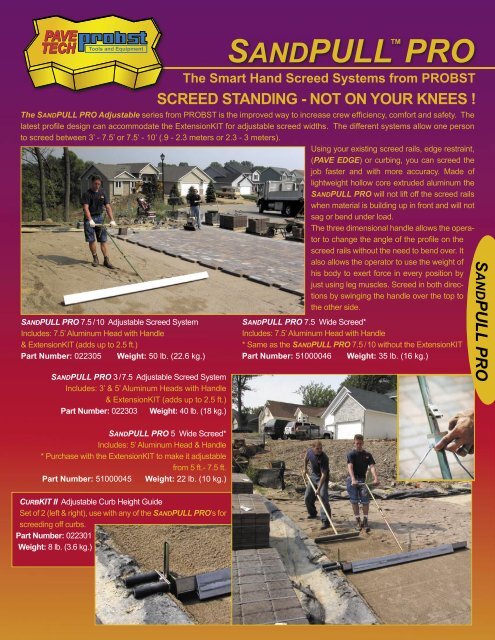 SANDPULL™ PRO