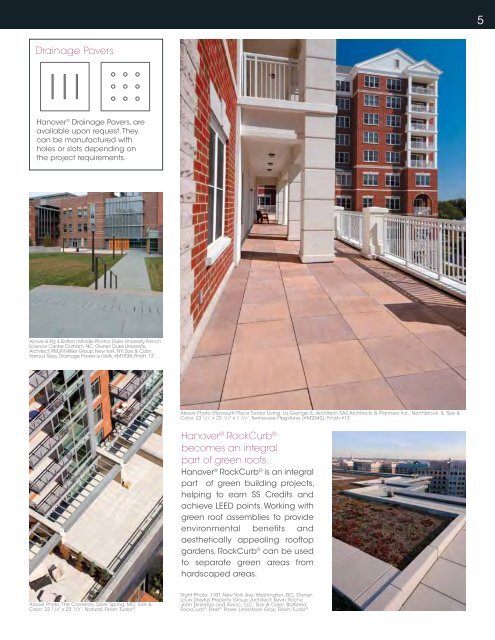 Hanover® Architectural Products | Hanover® Roof and Plaza Pavers