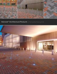 Hanover® Architectural Products | Permeable Paving Units