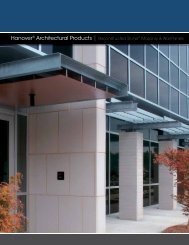 Hanover® Architectural Products | Reconstructed Stone™ Masonry ...