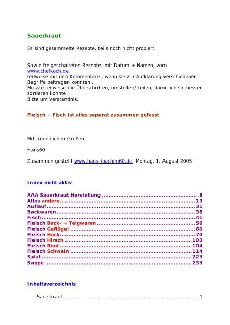 Sauerkraut 126.pdf - Glutenfrei kochen backen