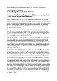 Die Laudatio als pdf - Hans Rönn Stiftung