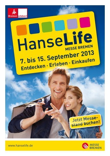 Ausstellermappe - HanseLife