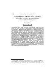 Abstract Deutsch - Hanse Law Review