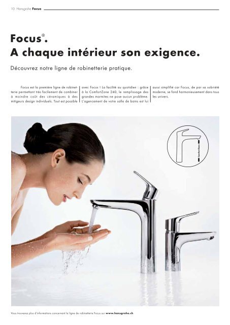 Metris®. Talis®. Focus®. - Hansgrohe