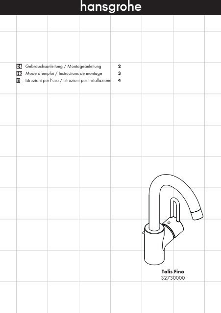 Talis Fino 32730000 - Hansgrohe