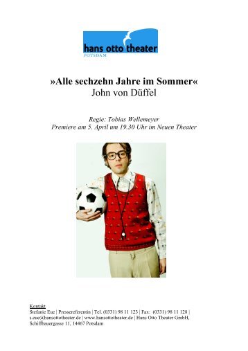 Download PDF ↓ Datei: 303 KB - Hans Otto Theater