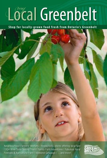 Shop for locally-grown food fresh from Ontario's Greenbelt