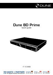 HDI Dune HD Center Quickstart Guide, PDF 640