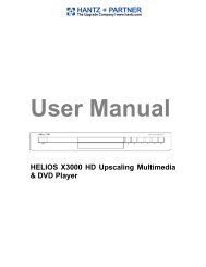 HELIOS X3000 HD Upscaling Multimedia & DVD Player