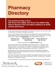 Pharmacy Directory - Hap.org