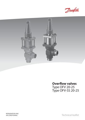 Overflow valves Type OFV 20-25 Type OFV-SS 20-25 - H. A. Phillips ...
