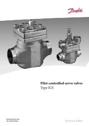 Pilot controlled servo valves Type ICS - HA Phillips & Co.