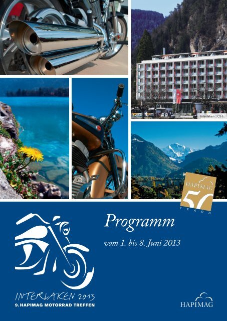 Programm vom 1. bis 8. Juni 2013 - Hapimag