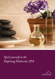 Spoil yourself at the Hapimag Palmeraie SPA