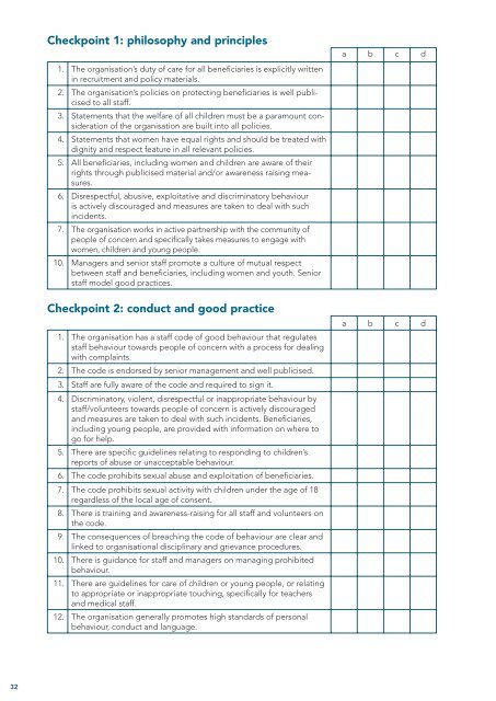 Building Safer Organisations Guidelines - HAP International