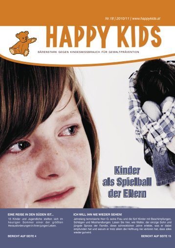 Kinder als Spielball der Eltern - Happy Kids gegen Kindesmißbrauch