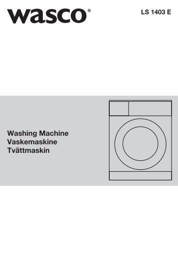 Vaskemaskine LS1403E - Harald Nyborg