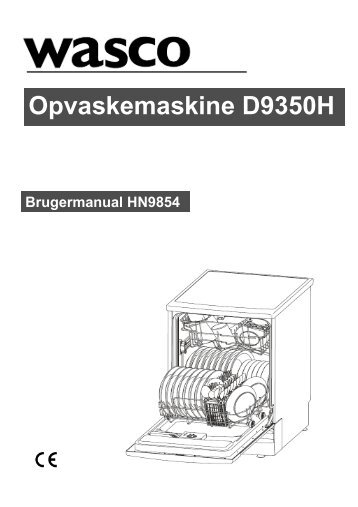 Wasco opvaskemaskine D9350H - Harald Nyborg