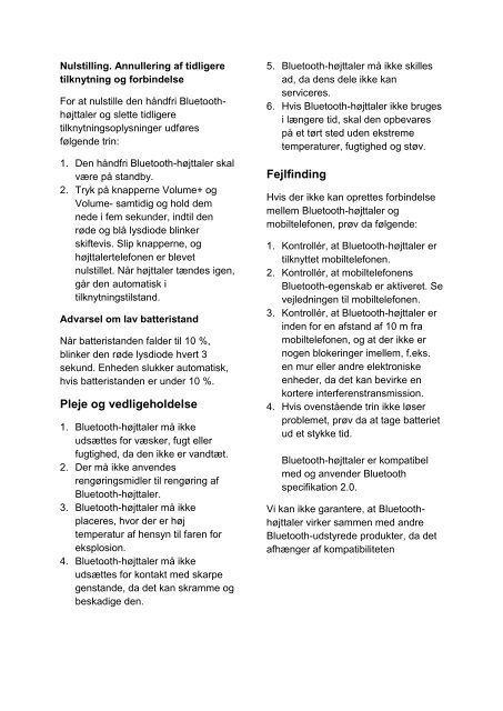 Dansk manual - Harald Nyborg