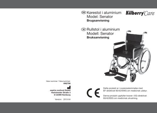 Dansk og svensk manual - Harald Nyborg