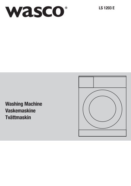 Vaskemaskine LS1203E - Harald Nyborg