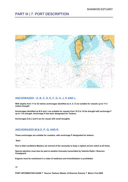 Shannon Estuary Port Information Guide - Harbourmaster.nl