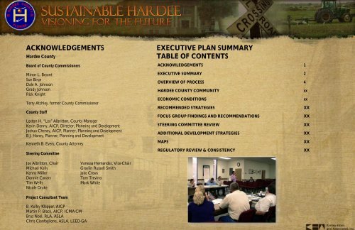 recommended strategies - Hardee County