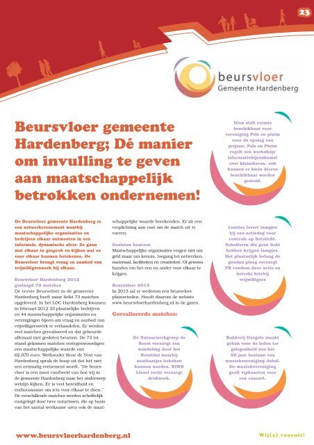 Informatiegids WIJ(Z) Vooruit - Gemeente Hardenberg