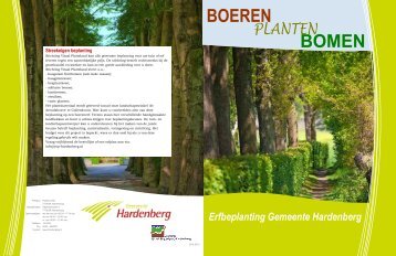 Brochure Boeren Planten Bomen - Hardenberg - Gemeente ...