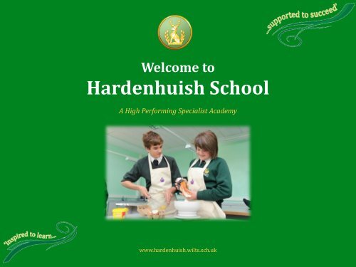 Food Technology Options Presentation - Hardenhuish School