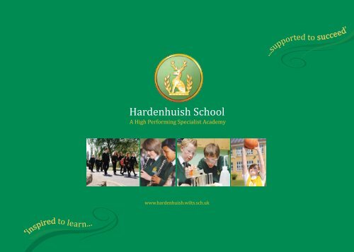 Inspired to learn - Hardenhuish School