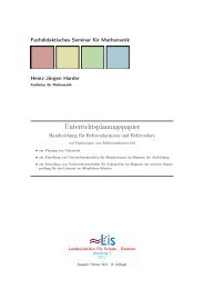 Unterrichtsplanungspapier - Harderweb.de